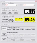 Race Start form
