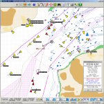 A busy English Channel, tracking the ship Aegean Glory