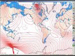 Isomagnetic graph of World