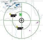 Sample display from RADAR