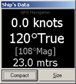 Basic GPS information display